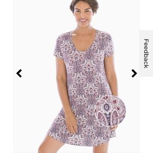 NWT Cool Nights Short Sleeved Sleepshirt from Soma